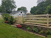 <b>4 Board Pressure Treated Paddock Fence</b>